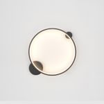 Бра Crystal Lux REAL AP18W LED BLACK 2791/418