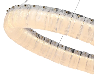 Люстра Гэлли латунь d80 h150 Led 72W (3000K)