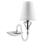 809616 Бра OTTO 1х40W E14 БЕЛЫЙ ткань Lightstar