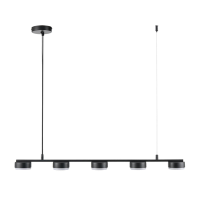 8117/5 COMFI LN26 236 черный, металл Подвесной светильник LED GX53 5*7W 220V TORINA