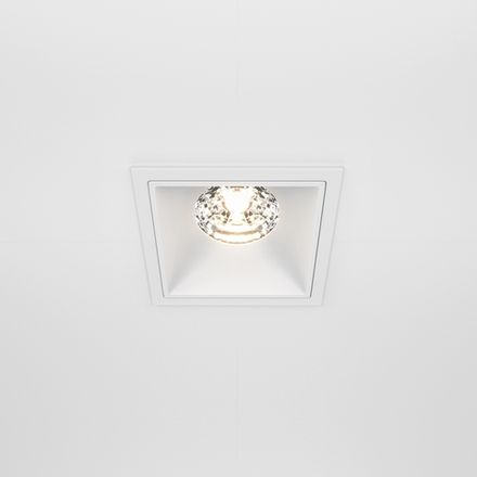 Встраиваемый светильник Alfa LED 3000K 1x15Вт 36°, DL043-01-15W3K-SQ-W. TM Maytoni