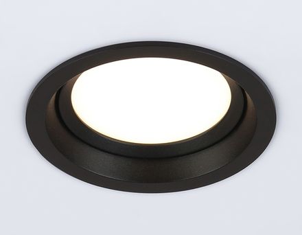 Светильник встраиваемый TN52231 BK черный IP20 GX53 D110*44