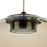 801013 Люстра SFERETTA LED 1х3W 120LM КОФЕЙНЫЙ/КОНЬЯЧНЫЙ 3000K