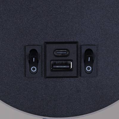 86203-9.2-001KT LED12W+USB BK светильник настенный