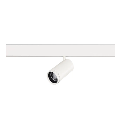 ST357.536.20 Магнитный трековый светильник ZOOM Белый LED 1*20W 3000K Lm Ra90 10-55° IP20 D60xH170 48VV
