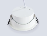 Светильник встраиваемый TN6651 WH белый IP44 GX53 D110*48