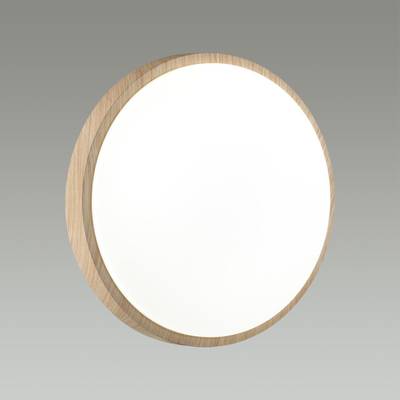 7607/CLN PALE SN 170 Светильник пластик/белый/бежеый под дерево LED 36Вт 4000К D340 IP43 LOSTA