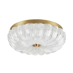 7719/36L PIKO LED SN 567 Светильник металл/стекло/прозрачный/золотой LED 36Вт 3000-6500K D300 IP20 пульт ДУ TESORO