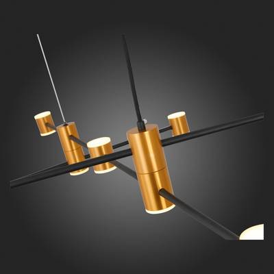 SL1596.423.22 Светильник подвесной ST-Luce Золотистый, Черный/Белый LED 22*3W 3000K