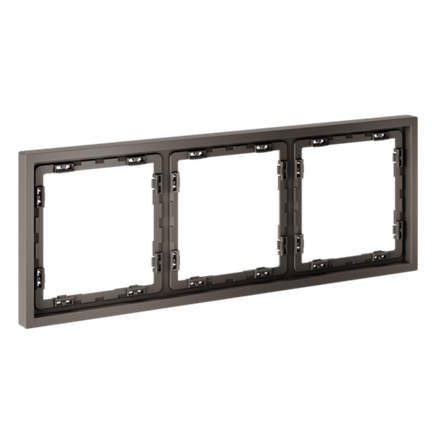 VLS100314 Рамка пластиковая VOLTUM S70 на 3 пост, (капучино). (ТМ Maytoni)