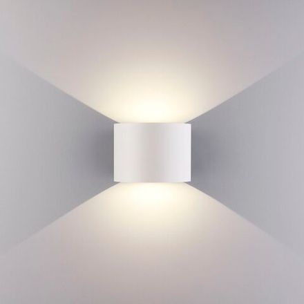 Blade белый уличный настенный светодиодный светильник 1518 TECHNO LED