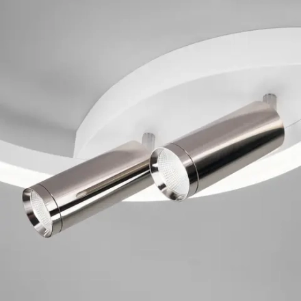 Умный потолочный светильник Eurosvet Luminari 90247/3 90247/3 белый/хром Smart, LED