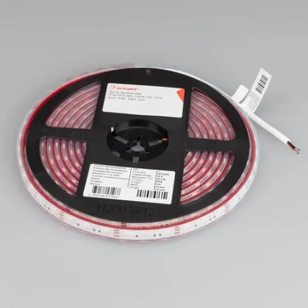 Лента герметичная RTW-PFS-B60-13mm 12V Blue (14.4 W/m, IP68, 5060, 5m) (Arlight, 14.4 Вт/м, IP68)