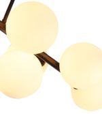 07508-10,19 Люстра Сида черный w98*34 h72 E14 10*10W