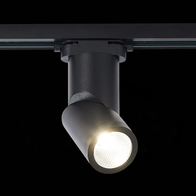 ST650.436.10 Св-к трек. Черный LED 1*10W 3000K 800Lm Ra>90 38° IP44 D60xH190 165-265V