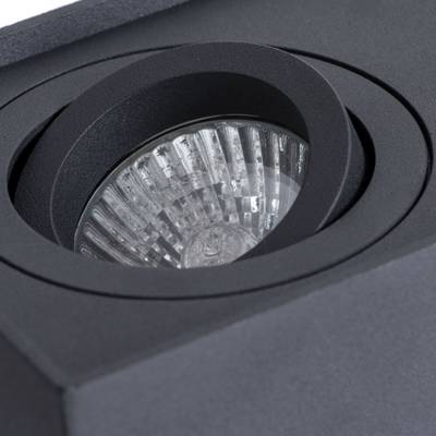 Точечный накладной светильник Arte Lamp FACTOR A5544PL-2BK, 2хGU10