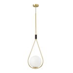 4810/1A PENDANT ODL21 415 золтой/черный/белый Подвес E14 1*40W FLARI