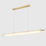 Светильник подвесной Crystal Lux TUNNEL SP40 LED BRASS 3780/240