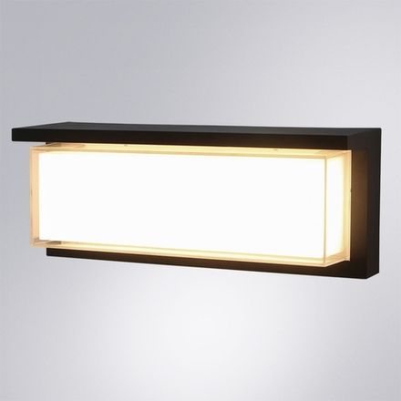 Уличный настенный светильник Arte Lamp FERRO A5224AL-1BK, 1хLED