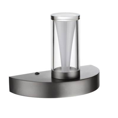 7143/5WL HIGHTECH ODL26 Настенный светильник  черный gun powder/акрилл/металл IP20 LED 5W 402Лм 3000K 180° 220V DEFANCE