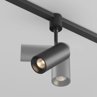 Трековый светильник Фокус / Focus Led Elasity 3000K 10Вт 36°, TR163-1-10W3K-M-B. TM Maytoni