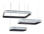 Потолочный светодиодный светильник с пультом FA6166 BK черный 131W 720*500*900 (ПДУ РАДИО 2.4)