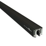 135129  NT21 138 черный Шинопровод для монтажа в натяжной потолок 2м 48V FLUM