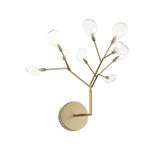 SL411.201.09 Бра ST-Luce Золотистый/Прозрачный G4 9*1,5W