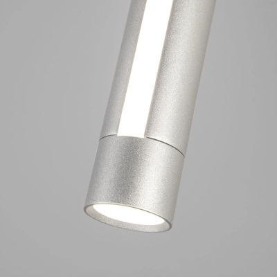 Настенно-потолочный светодиодный светильник 20084/1 LED серебро