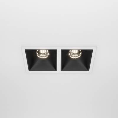 Встраиваемый светильник Alfa LED 4000K 2x10Вт 36°, DL043-02-10W4K-SQ-WB. TM Maytoni