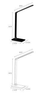 Офисная настольная лампа ARTE LAMP EDWARD A5126LT-1BK, 1хLED