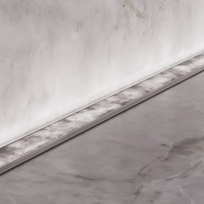 Экран LINE-2000 MARBLE GREY (Arlight, Пластик)