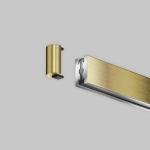 Заглушка торцевая для шинопровода Flarity,1 шт., латунь, TRA154EC-BS. TM Maytoni
