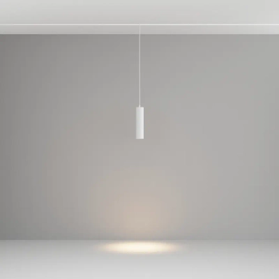 Трековый подвесной светильник Фокус / Focus Led Exility 3000K 12Вт 36°, TR041-2-12W3K-W. TM Maytoni
