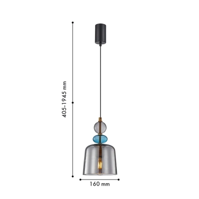 Подвес Vinglas 4342-1P, 1*E27*40W. ТМ F-Promo