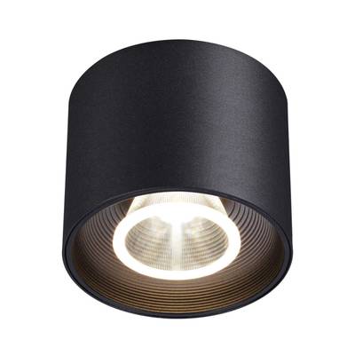 358792 OVER NT21 217 черный Светильник накладной светодиодный IP20 LED 15W 4000K 1600Лм 110-265V BIND