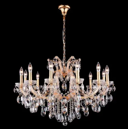 Люстра Crystal Lux HOLLYWOOD SP12 GOLD 2011/312