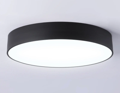 Светильник светодиодный потолочный FV5534 BK черный LED 60W 4200K D500*58 (Без ПДУ)