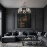Потолочная люстра с хрусталем 10101/5 хром/прозрачный хрусталь Strotskis, E14х5