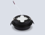 Светильник встраиваемый TN6708 BK черный IP44 GX53 max 15W D105*45
