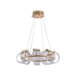 08037-50,37 Люстра Ранни французское золото d50 h150 Led 6*10W (3000K)