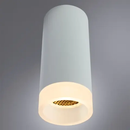Точечный накладной светильник Arte Lamp OGMA A5556PL-1WH, 1хGU10