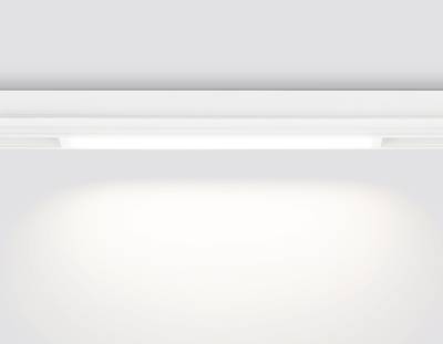 Светильник светодиодный диммируемый для шинопровода Magnetic 220V GL1271 WH белый IP20 15W 3000K-6400K 120° 342*25*42 (Без ПДУ)
