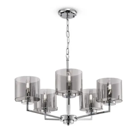 Люстра Karen FR5096PL-05CH, E14х5. TM Maytoni