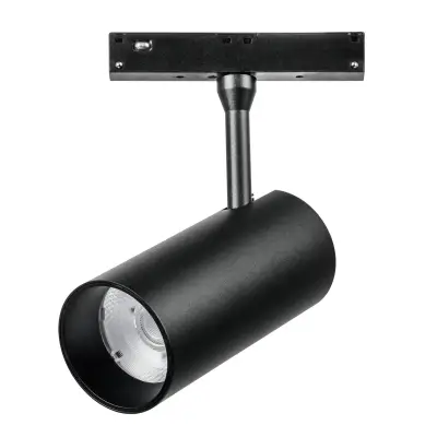 209247 Светильник 48V для 1-фазного трека UNO LED 15W 1200LM 28G ANTIGLARE ЧЕРНЫЙ МАТОВЫЙ 4000K Lightstar