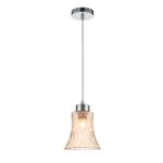 Подвесной светильник Escada 10193/1S E27*40W Chrome/Amber