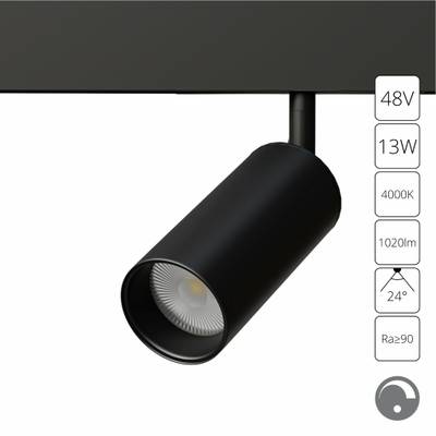 Магнитный трековый светильник Arte Lamp LINEA 0.1-10V A4681PL-1BK, 1хLED