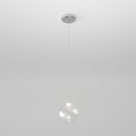 Подвесной светодиодный светильник со стеклянным плафоном 50232/1 LED прозрачный