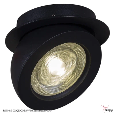 84053-9.0-001QR COB10W BK светильник точечный Reluce, LEDх1