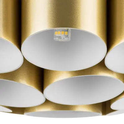 720222 Люстра SIENA 22х40W G9 ЗОЛОТО/БЕЛЫЙ Lightstar